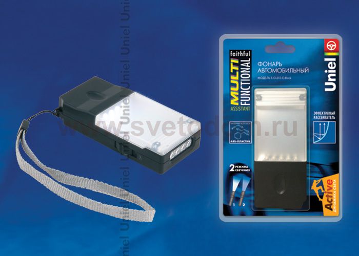 Фонарь Uniel S-CL013-C Black