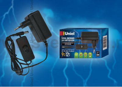 Блок питания Uniel UET-VPA-009A20 12V IP20