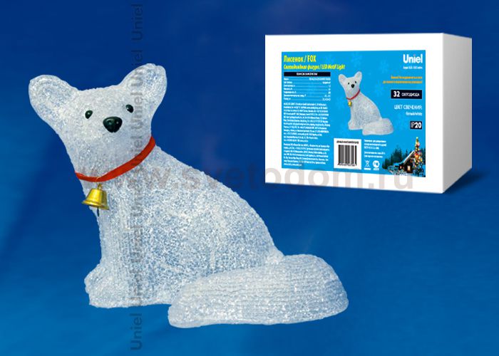 Фигура светодиодная Uniel ULD-M3225-032/STA WHITE IP20 FOX