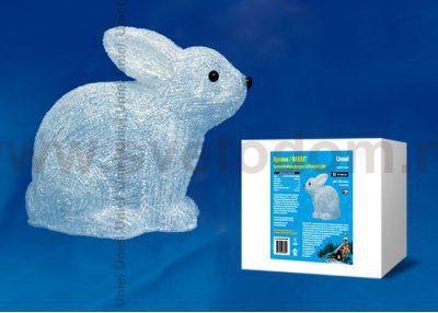 Фигура светодиодная Uniel ULD-M2724-032/STA WHITE IP20 RABBIT