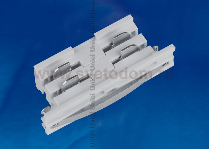 Соединитель для шинопроводов Uniel UBX-A11 SILVER 1 POLYBAG