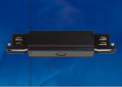 Соединитель для шинопроводов Uniel UBX-A12 BLACK 1 POLYBAG