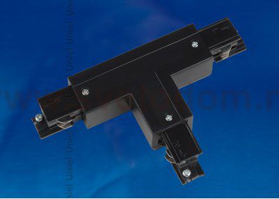 Соединитель для шинопроводов Uniel UBX-A31 BLACK 1 POLYBAG