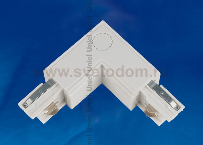 Соединитель для шинопроводов Uniel UBX-A21 WHITE 1 POLYBAG