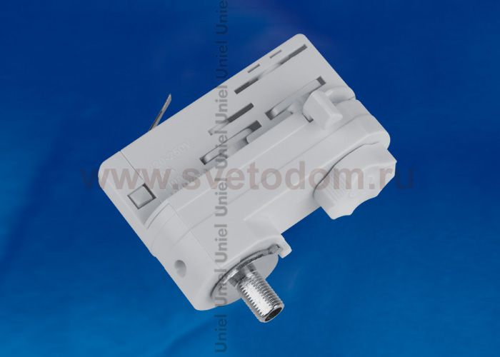 Адаптер для трехфазного шинопровода Uniel UBX-A61 SILVER 1 POLYBAG