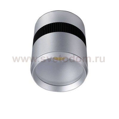 Uniel ULN-M05С-20W/NW/SM SILVER Светильник светодиодный накладной потолочный