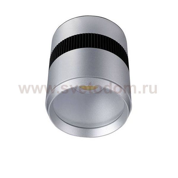 Uniel ULN-M05С-20W/NW/SM SILVER Светильник светодиодный накладной потолочный