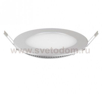 Светильник светодиодный потолочный встраиваемый Uniel ULP-R150-07/DW SILVER