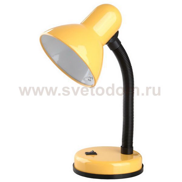 UNIEL TLI-224 Лампа настольная. Цоколь E27. Цвет желтый (светлый)