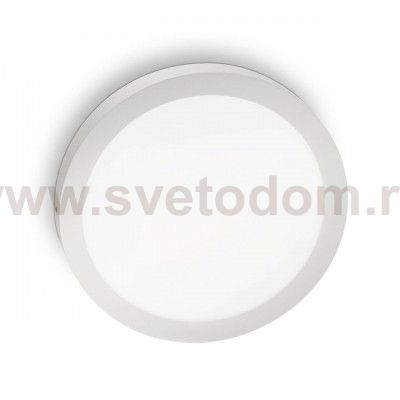 Ideal Lux UNIVERSAL AP1 12W ROUND BIANCO Настенный светильник