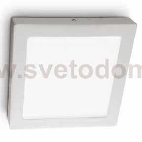 Ideal Lux UNIVERSAL AP1 18W SQUARE BIANCO Настенный светильник