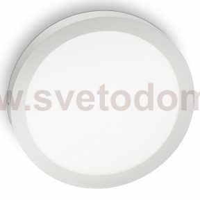 Ideal Lux UNIVERSAL AP1 24W ROUND BIANCO Настенный светильник