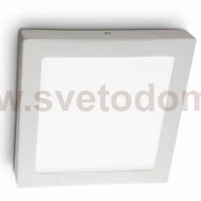 Ideal Lux UNIVERSAL AP1 24W SQUARE BIANCO Настенный светильник