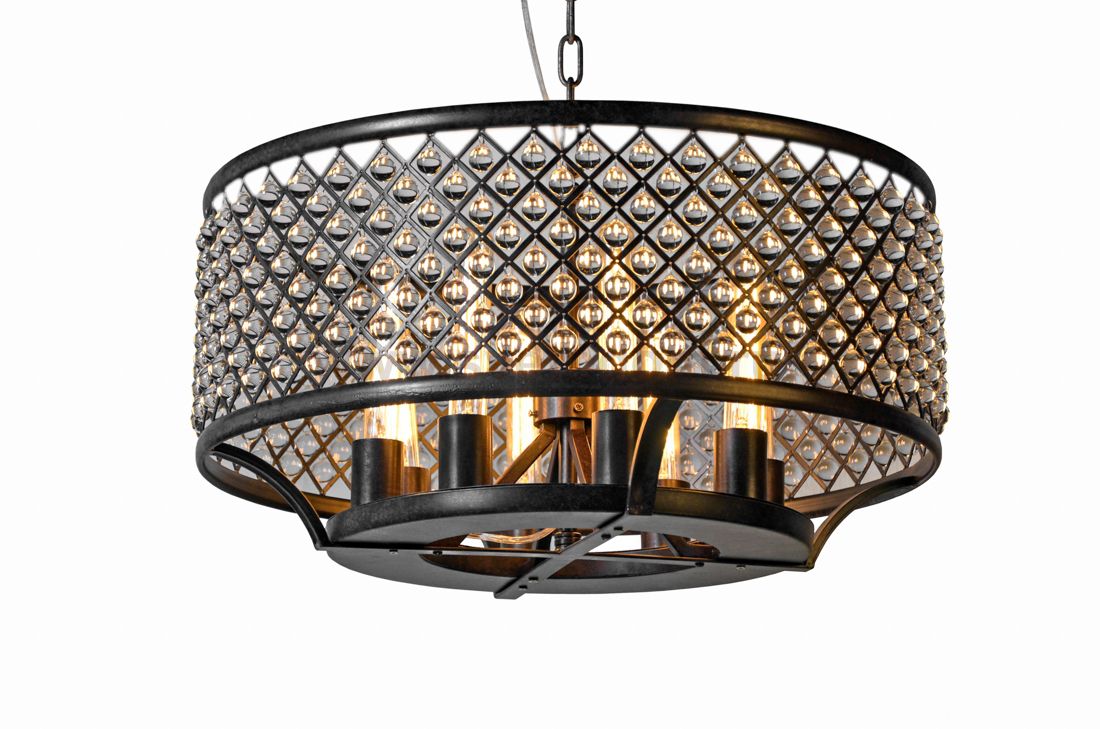 Люстра Klaris Round MAK interior UR198-6 Антик