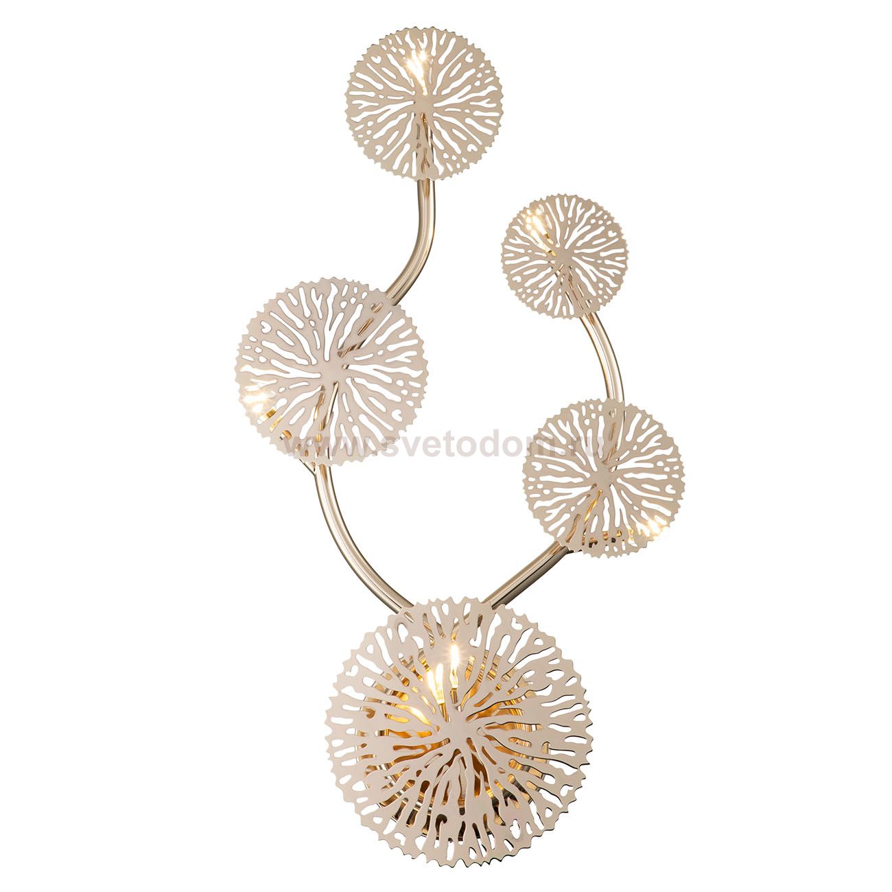 Настенный светильник Indigo 12016/5W Gold SOLE