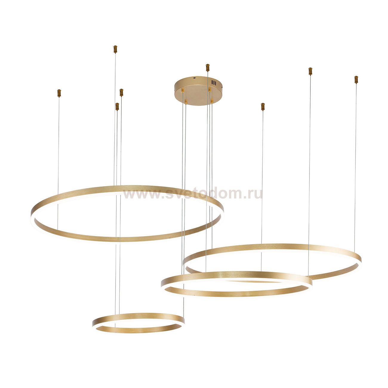 Подвесной светильник Indigo 14001/4P Gold GALASS