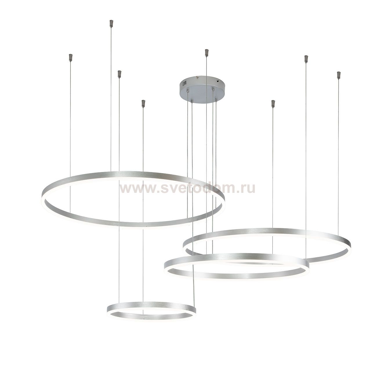 Подвесной светильник Indigo 14001/4P Silver GALASS