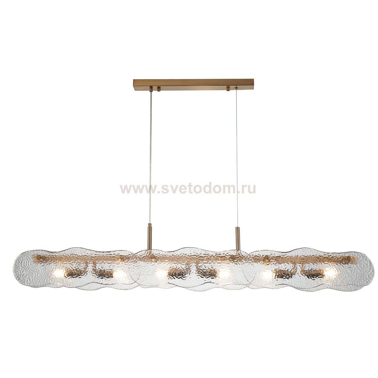 Подвесной светильник Indigo 12019/6P Brass ELEGANZA