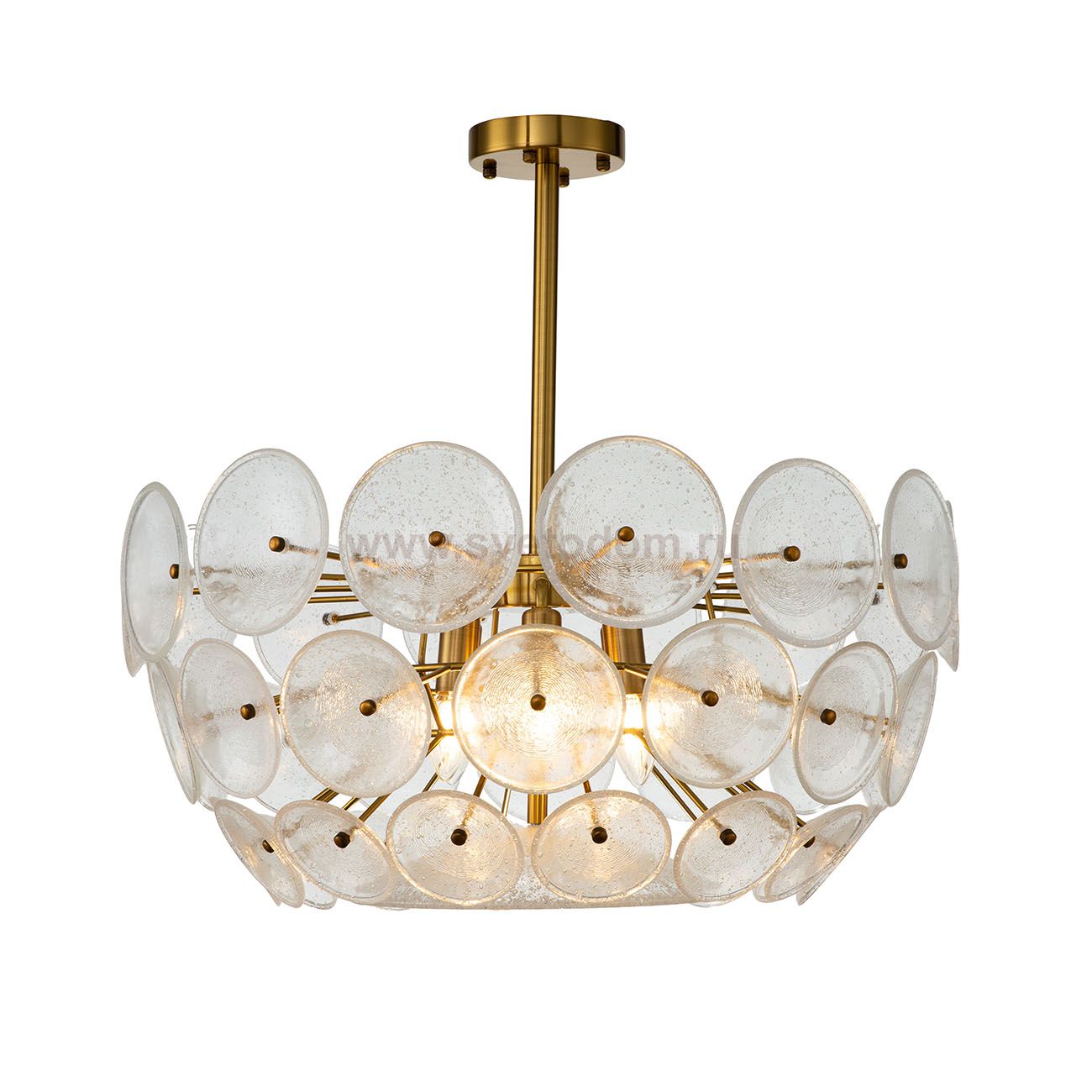 Светильник на штанге Indigo 12020/6R Gold SOFFIO