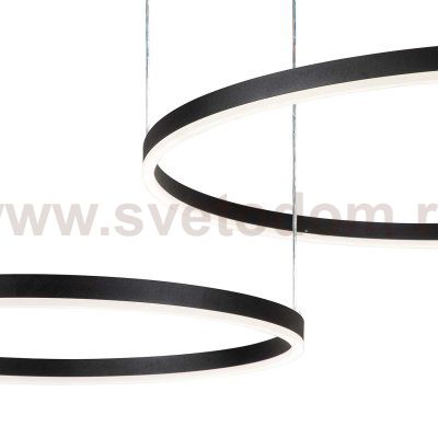 Подвесной светильник Indigo 14001/2P Black GALASS