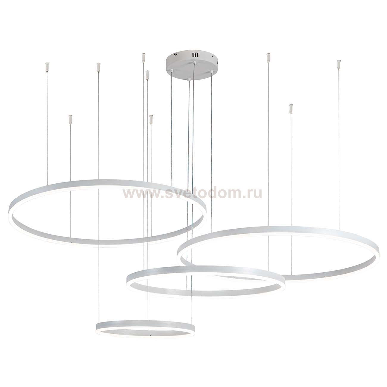 Подвесной светильник Indigo 14001/4P White GALASS