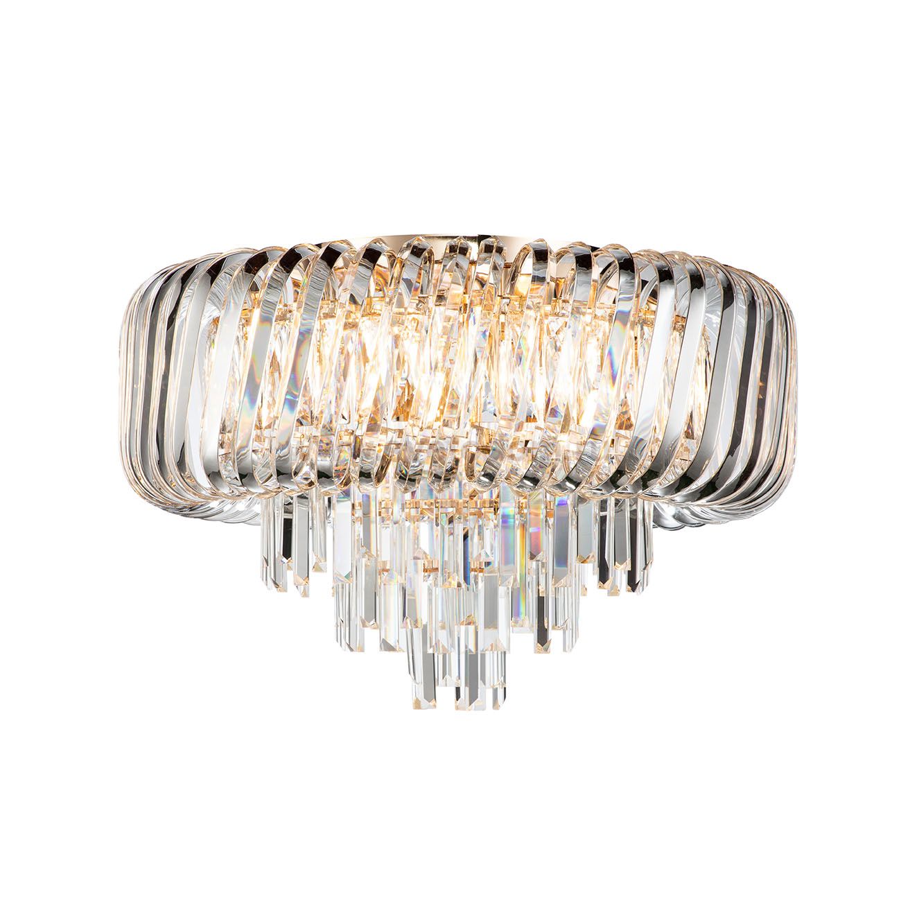 Потолочный светильник Indigo 12007/8C Gold BRACCIA