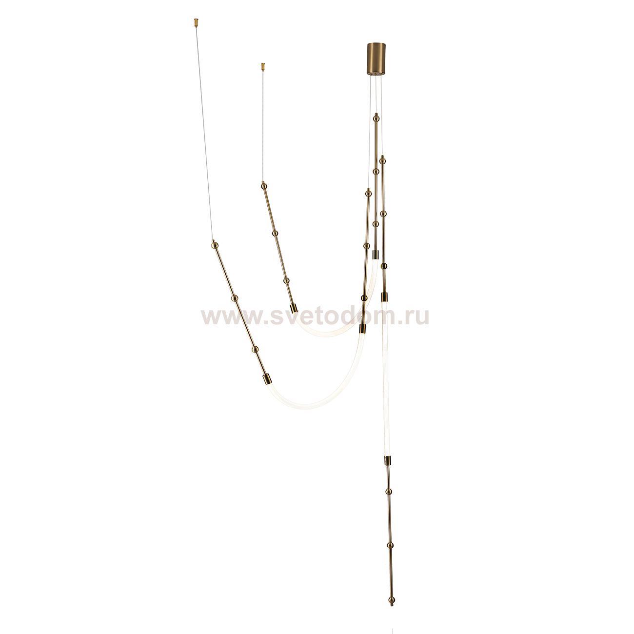 Подвесной светильник Indigo 14010/3P Brass CORDA