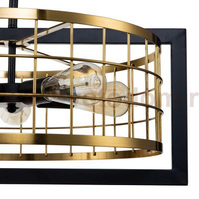 Подвесной светильник Indigo 10003/5P Black ERA