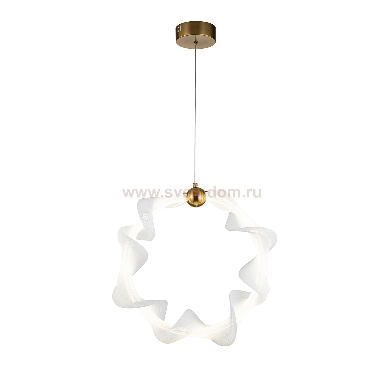 Подвесной светильник Indigo 11044/1PL Brass TORNADO