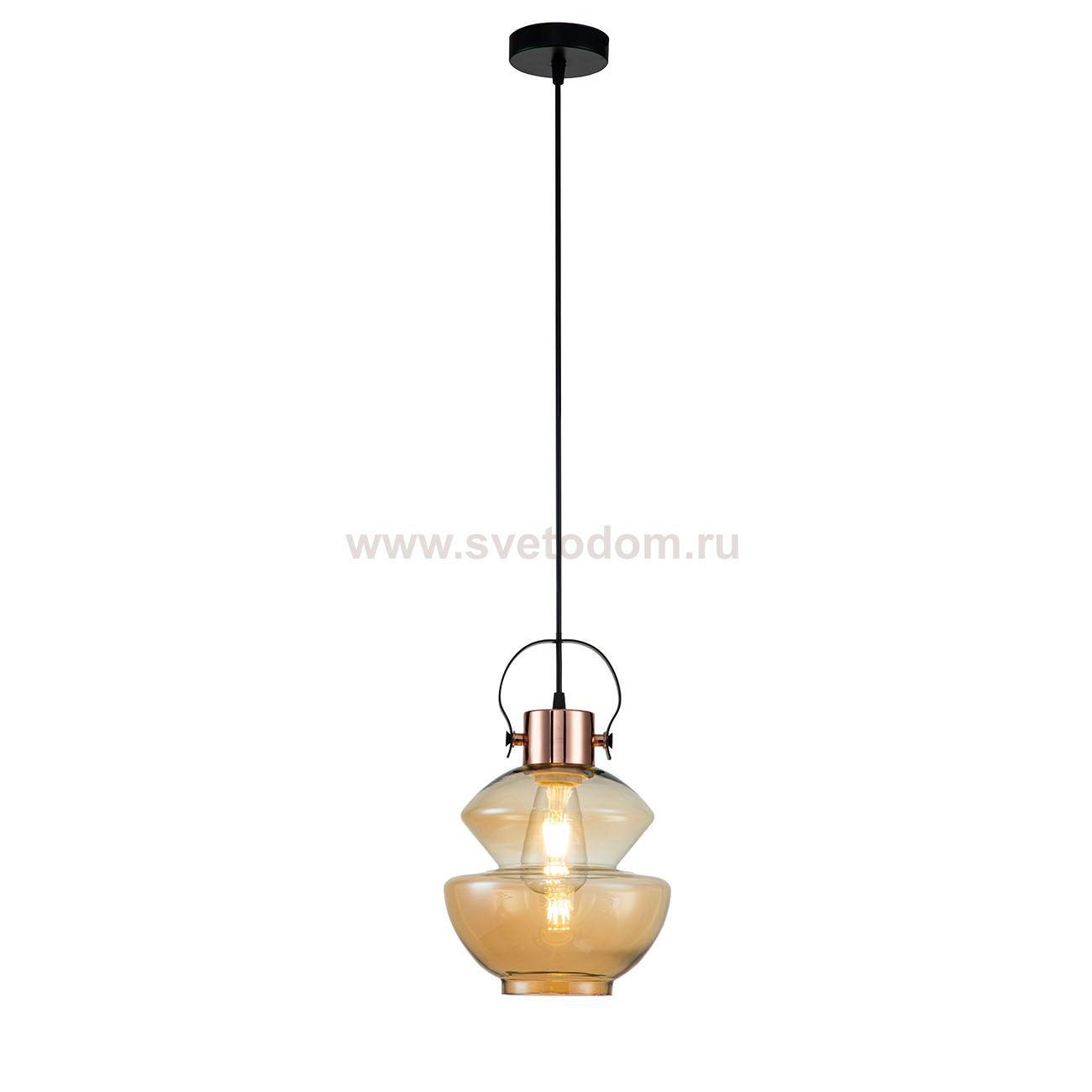 Подвесной светильник Indigo 11022/B/1P Black SERA