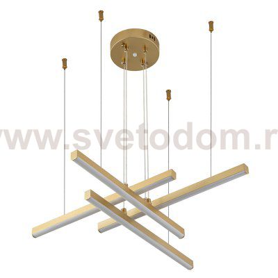 Подвесной светильник Indigo 14017/4P Gold PARALLELI