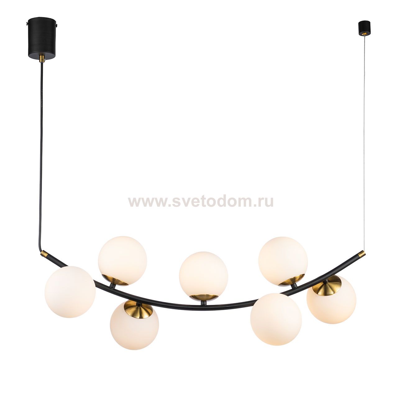 Подвесной светильник Indigo 11002/7P Black NUVOLE