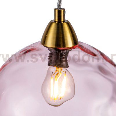 Подвесной светильник Indigo 11003/1P Pink MEMORIA