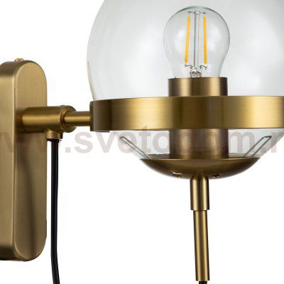 Настенный светильник Indigo 13005/1W Bronze FACCETTA