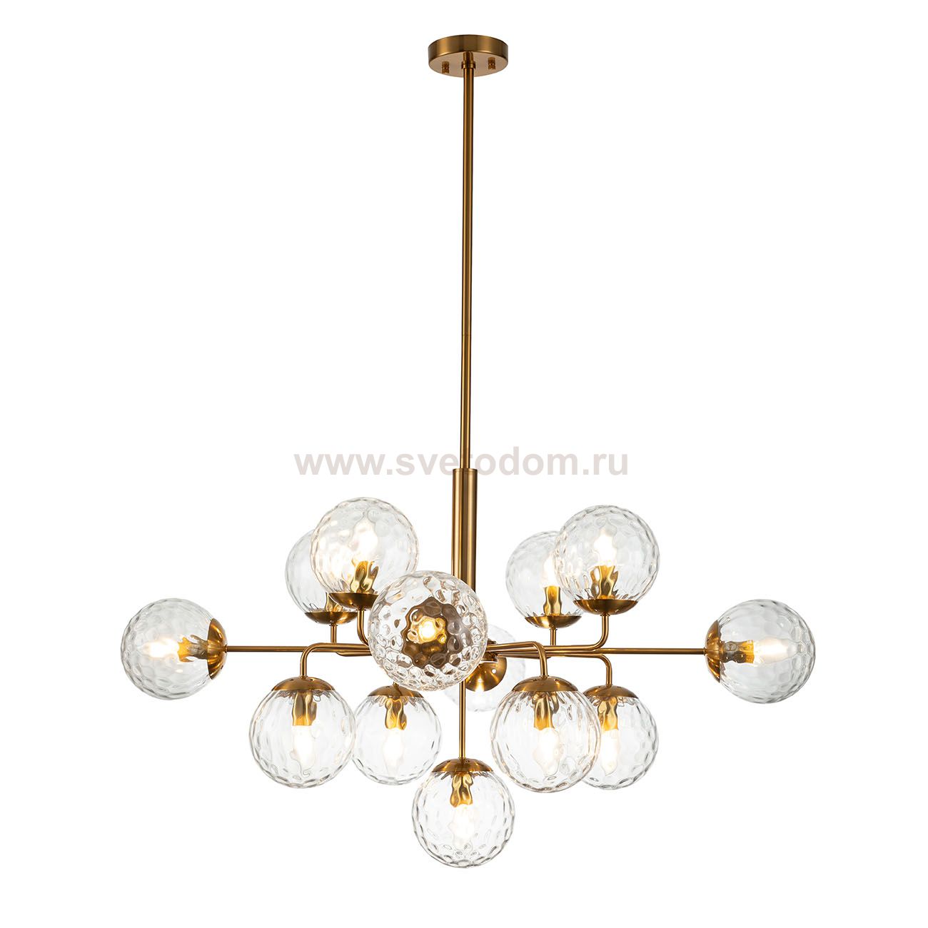 Светильник на штанге Indigo 11008/13P Brass COCOON