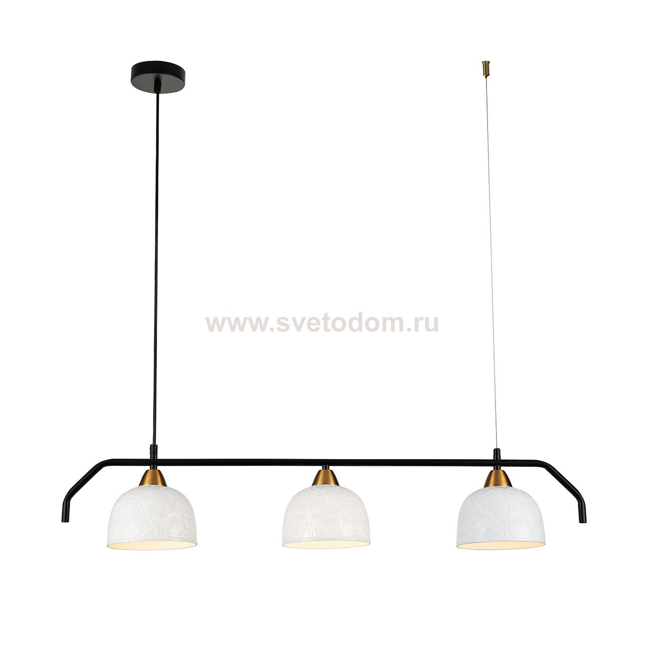 Подвесной светильник Indigo 10005/3PL Black ATTIMO