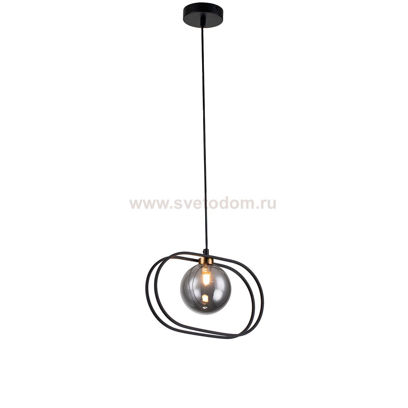 Подвесной светильник Indigo 11017/1P Black SPAZIO