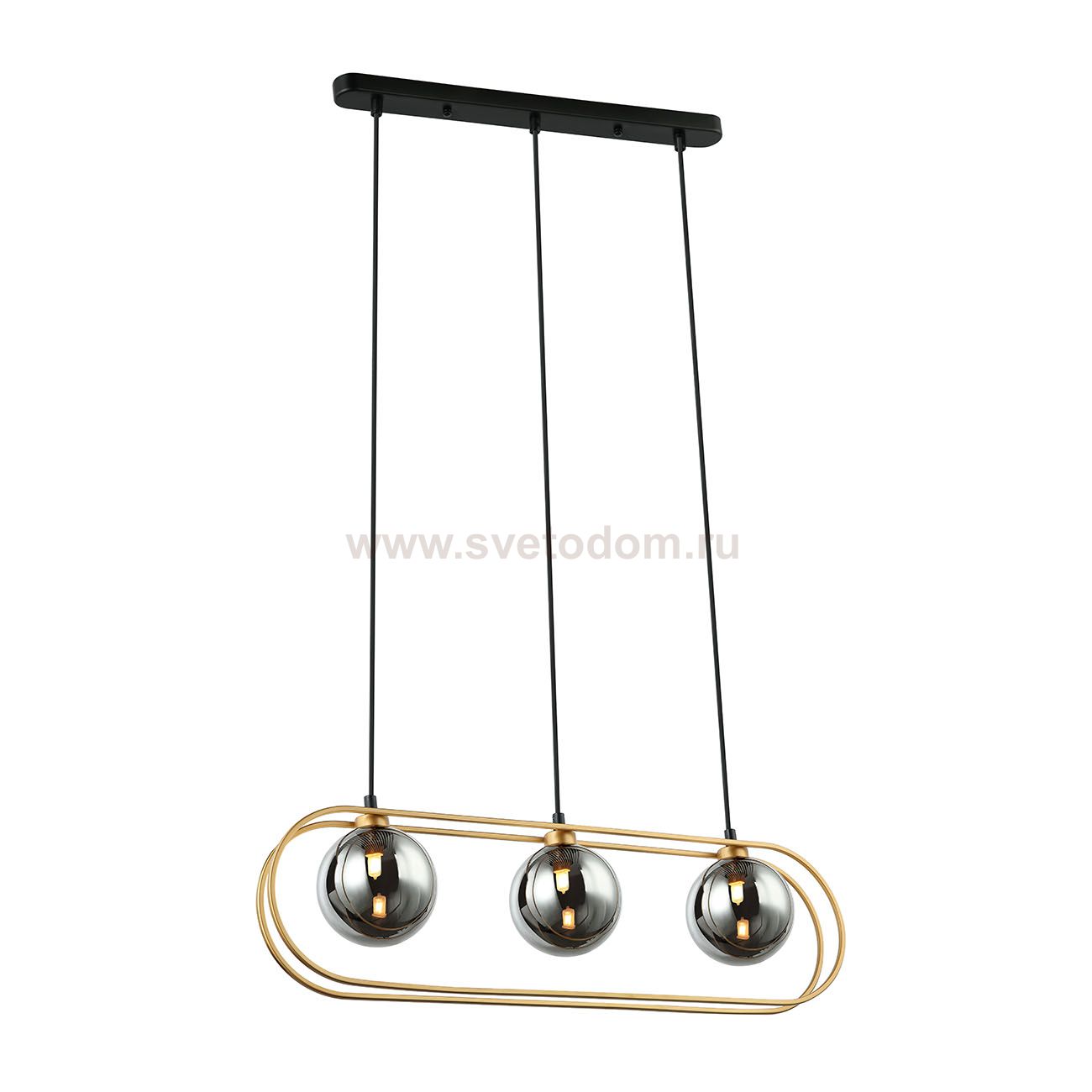 Подвесной светильник Indigo 11017/3P Gold SPAZIO