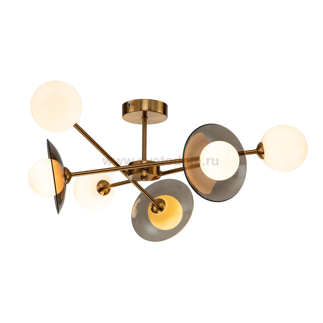 Потолочный светильник Indigo 11020/6C Brass JAZZ