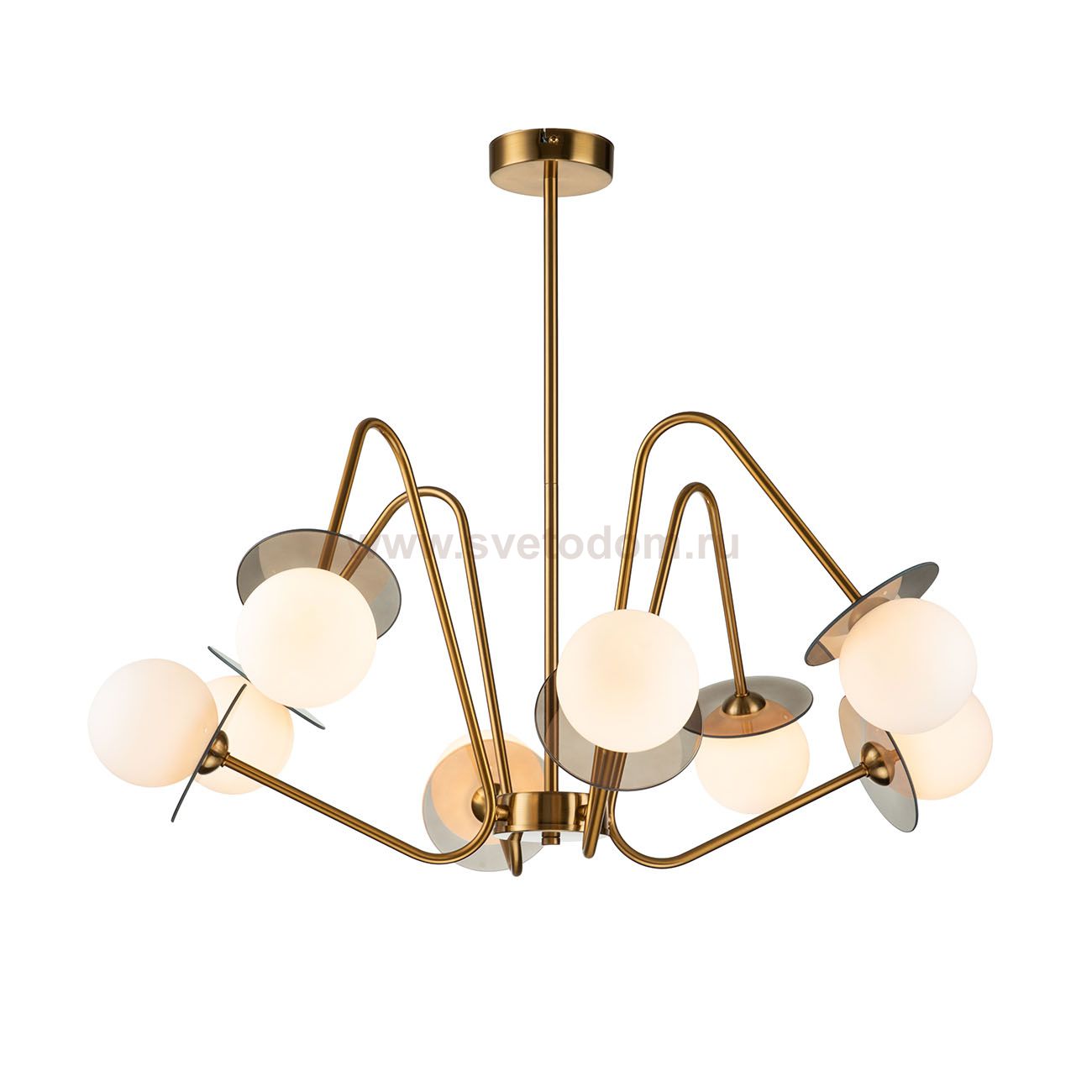 Светильник на штанге Indigo 11020/8R Brass JAZZ