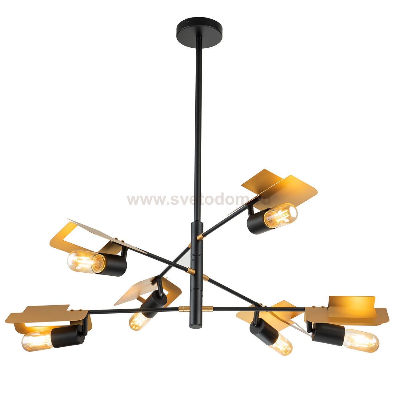 Светильник на штанге Indigo 10004/6R Black SEVERO