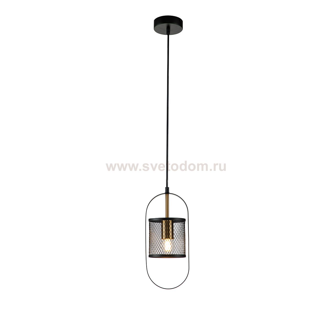 Подвесной светильник Indigo 10009/1P Black VIA