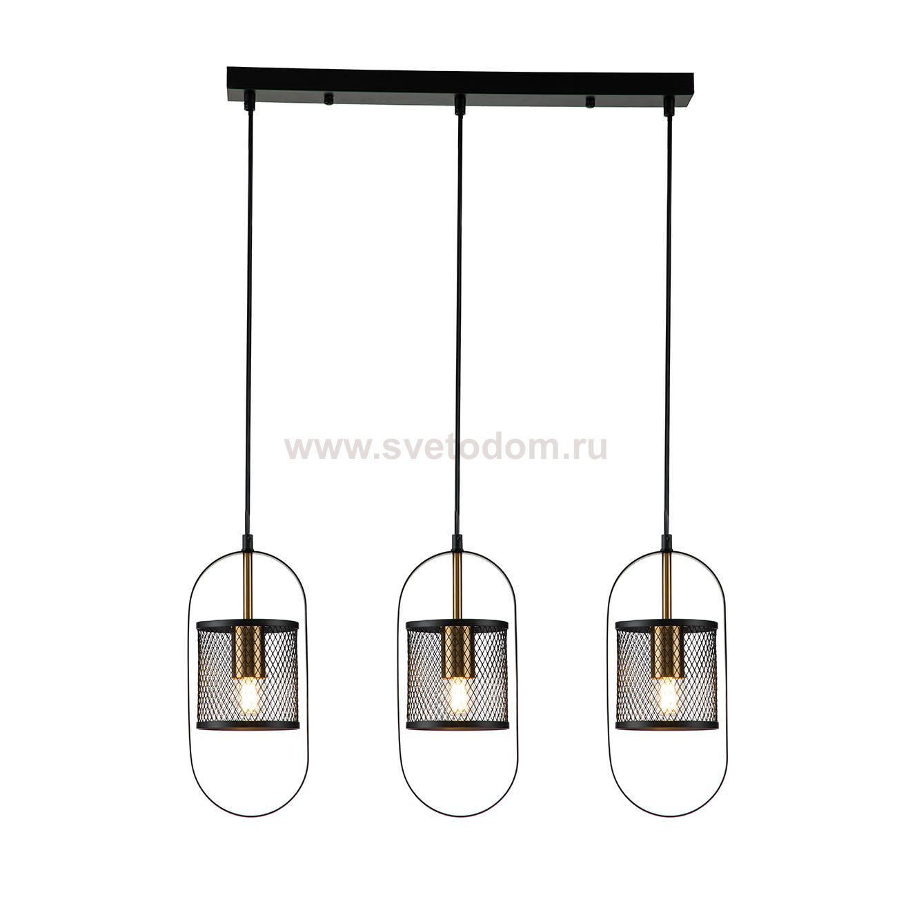 Подвесной светильник Indigo 10009/3P Black VIA