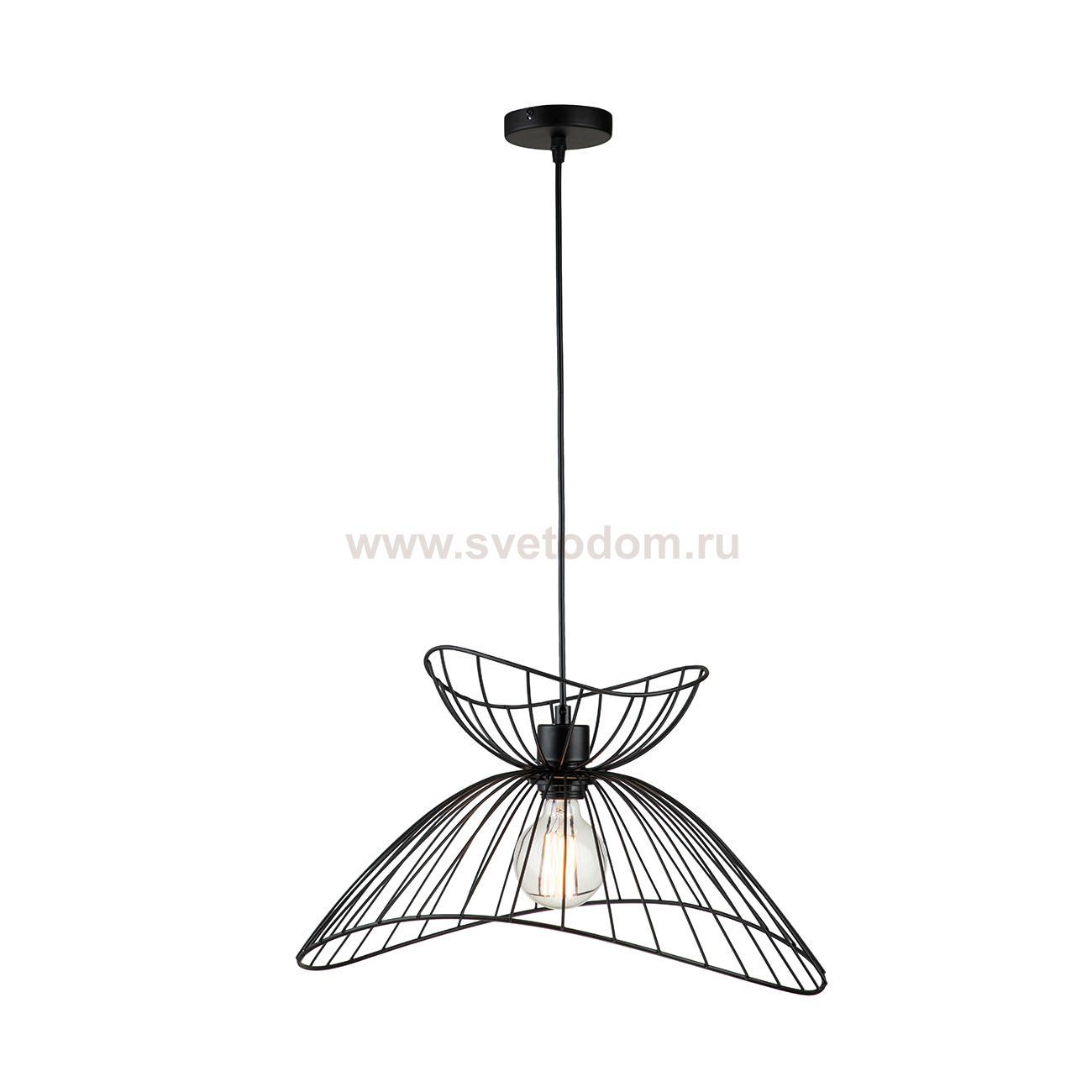 Подвесной светильник Indigo 10012/B/1P Black VESTITO