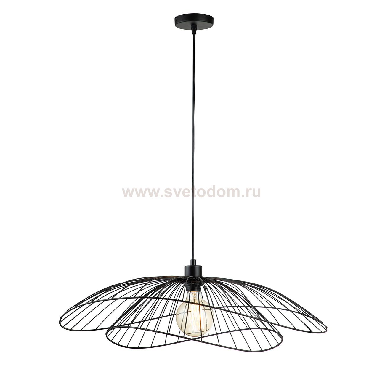 Подвесной светильник Indigo 10012/C/1P Black VESTITO
