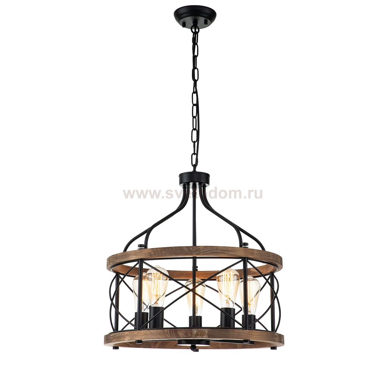 Подвесной светильник Indigo 10017/5P Black CAMINO