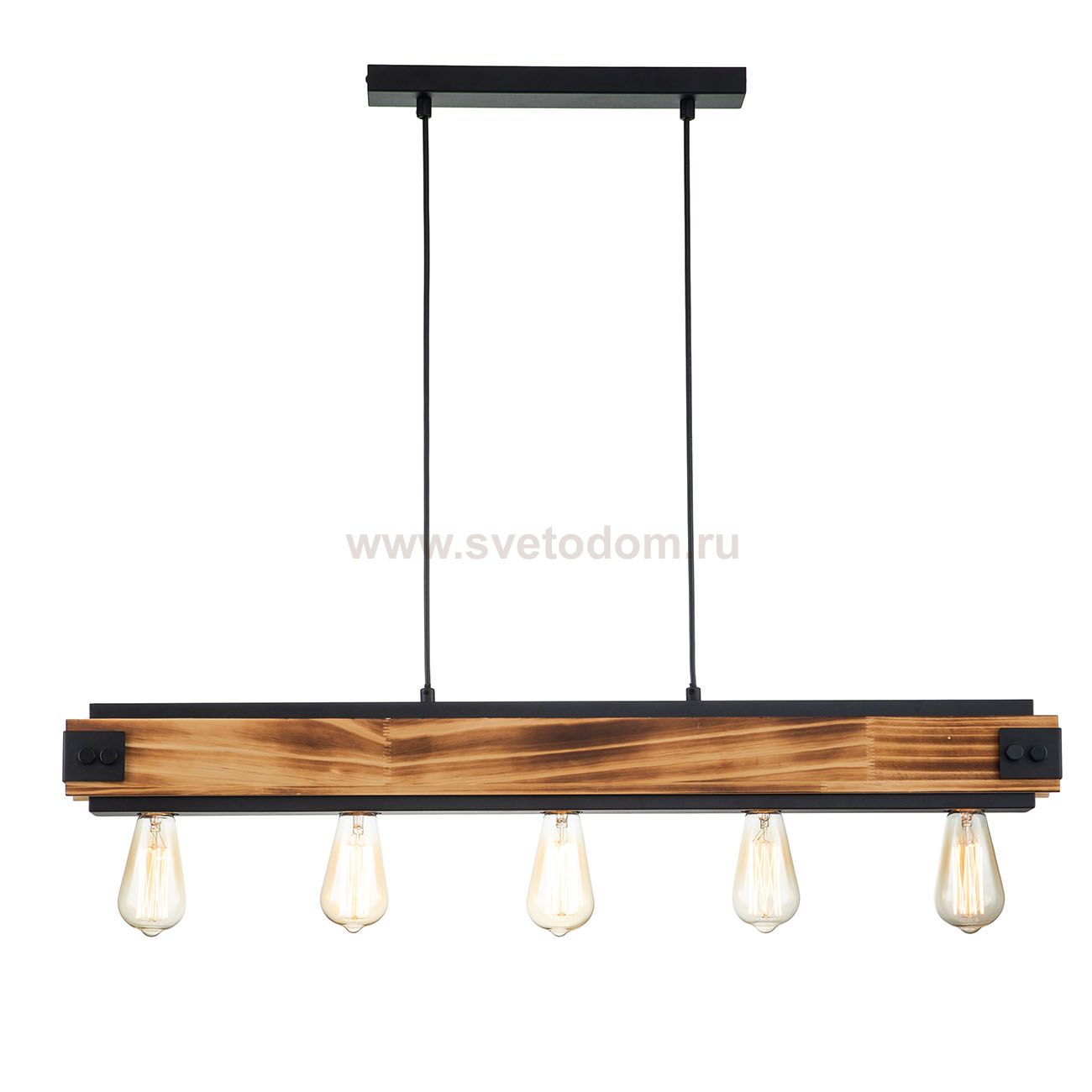 Подвесной светильник Indigo 10018/5P Black ALBERO