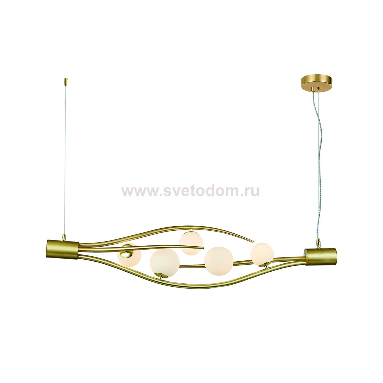 Подвесной светильник Indigo 11025/5P Gold FLUSSO