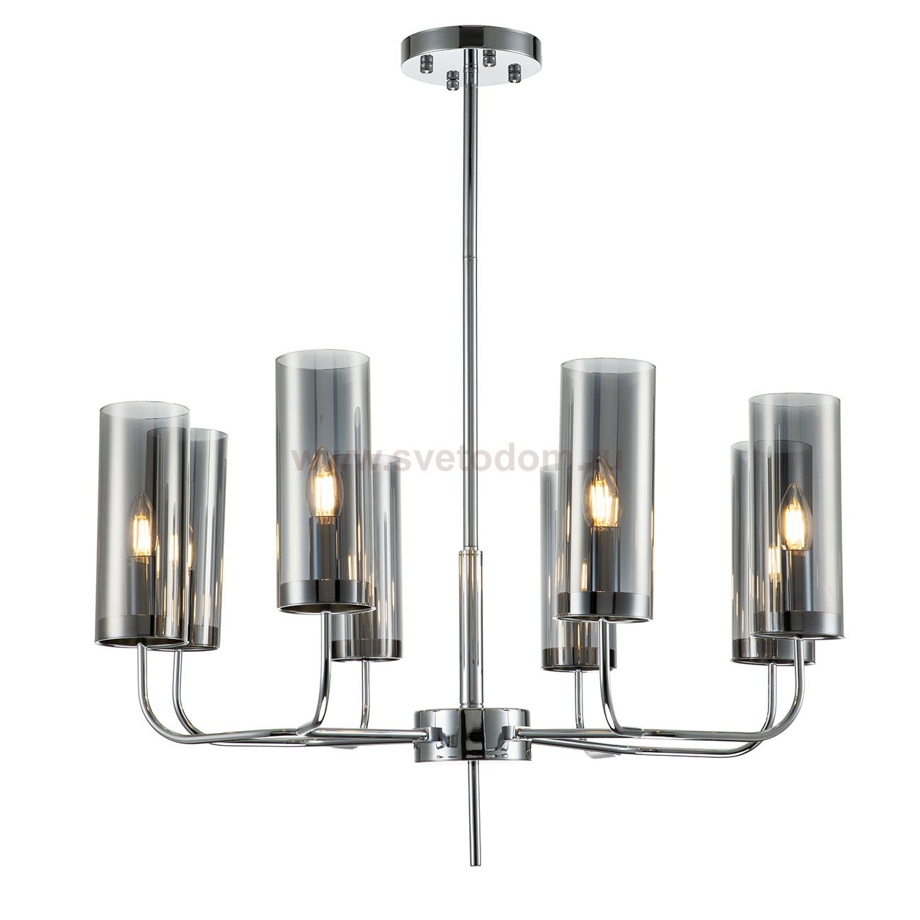 Светильник на штанге Indigo 13014/8R Chrome BALLETTO