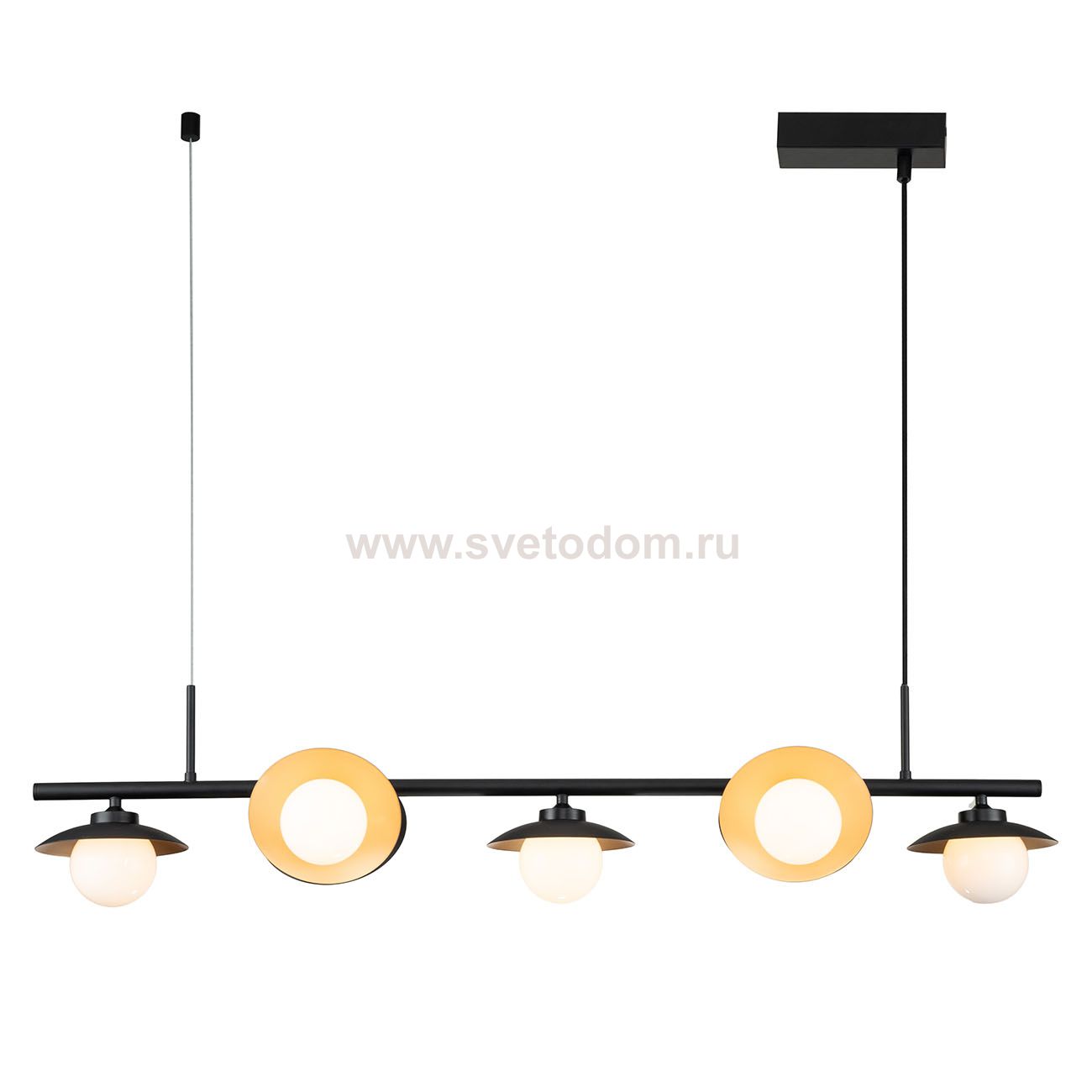 Подвесной светильник Indigo 10015/7P Black CORAZZA